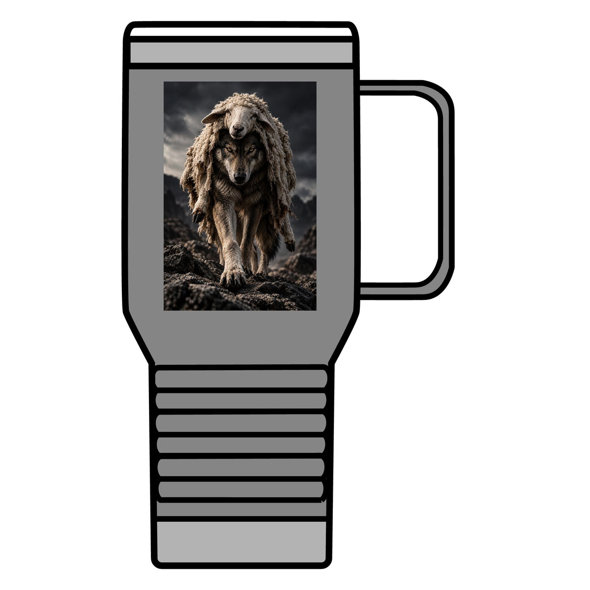 Wolf in Sheep's Clothing - 20oz Insulated Mug