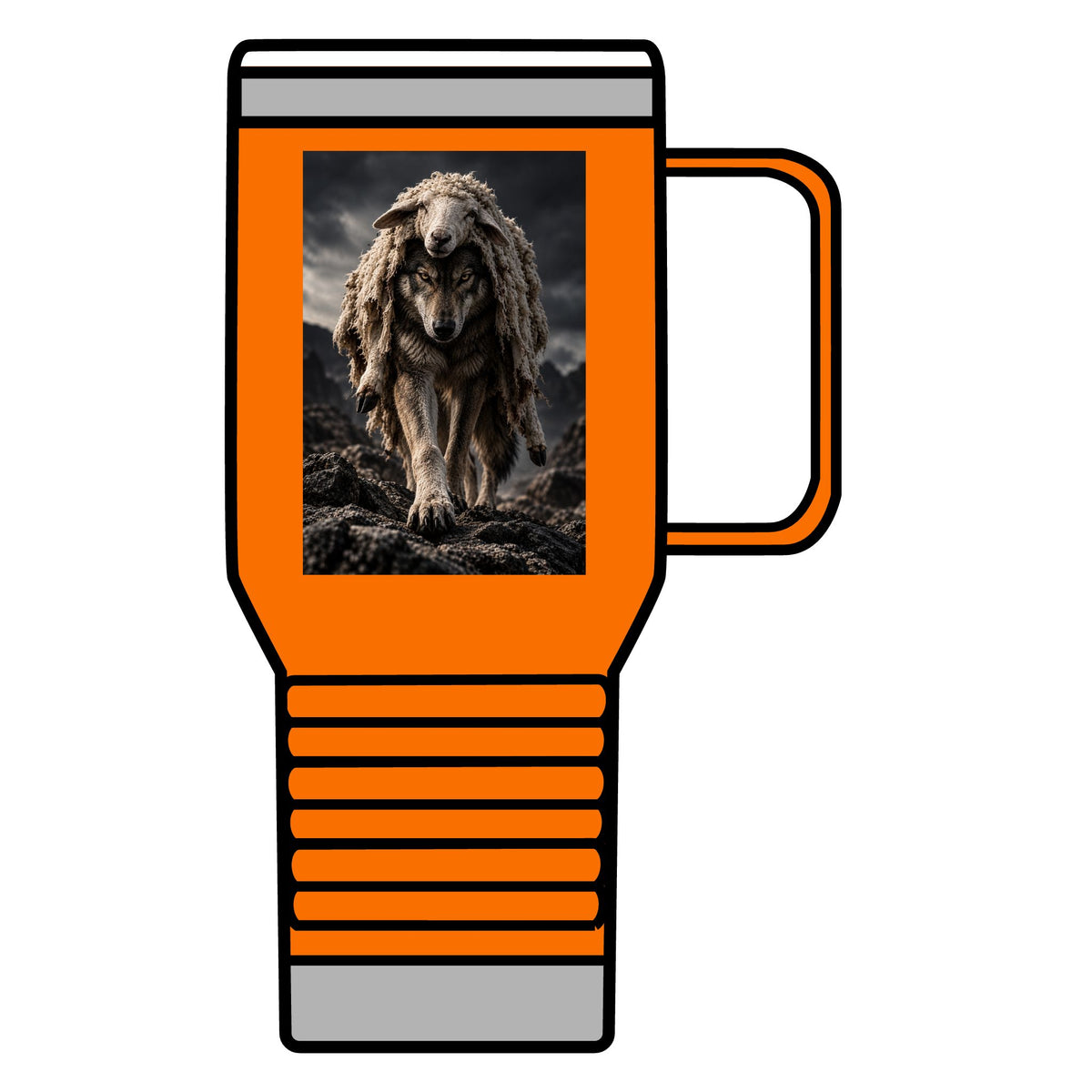 Wolf in Sheep's Clothing - 20oz Insulated Mug