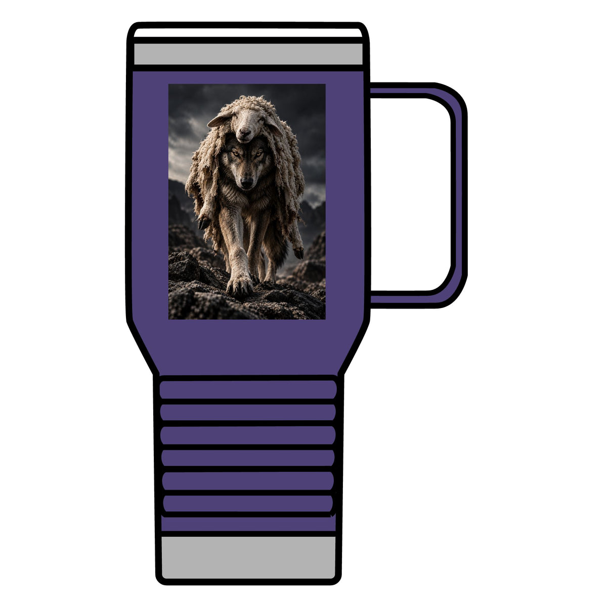Wolf in Sheep's Clothing - 20oz Insulated Mug