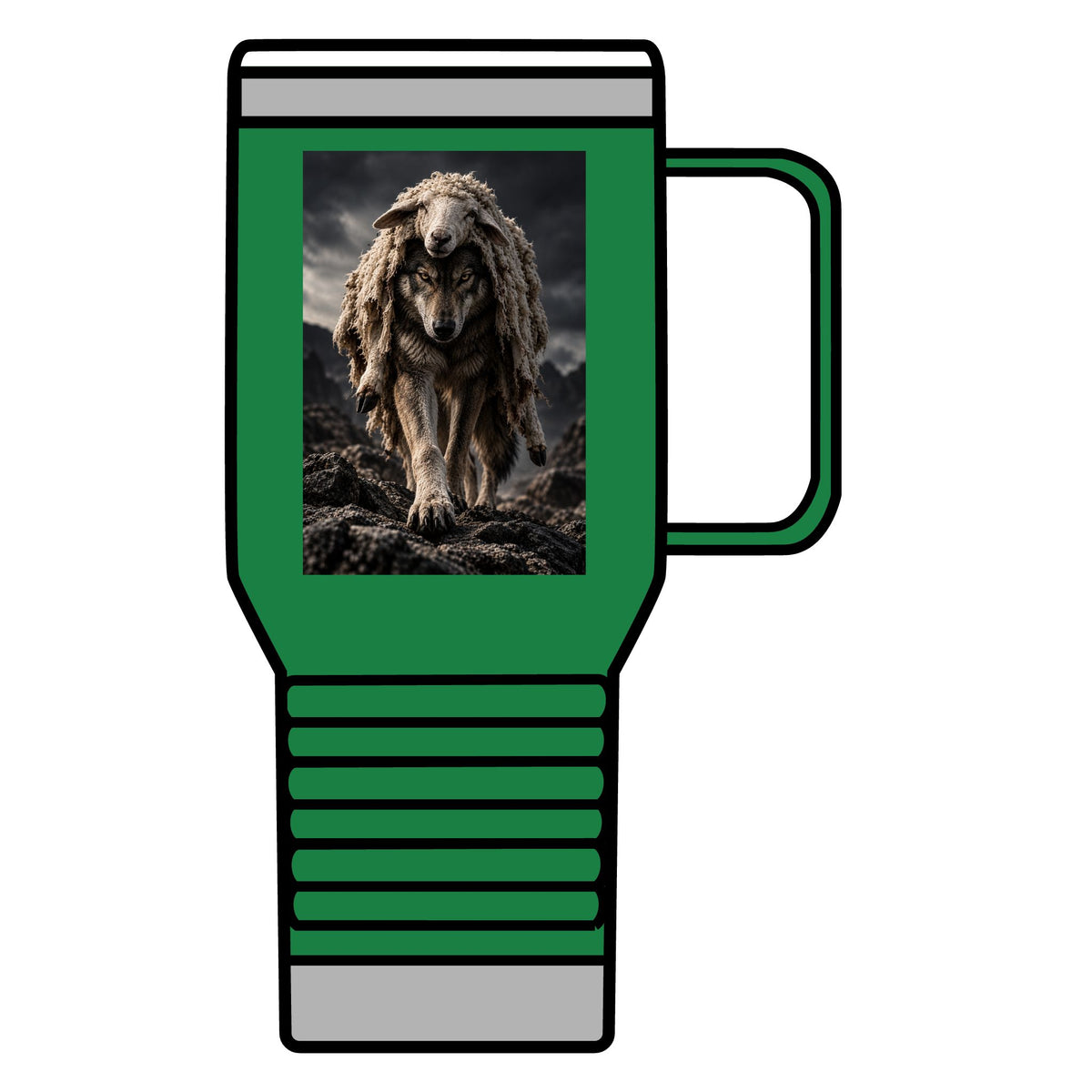 Wolf in Sheep's Clothing - 20oz Insulated Mug