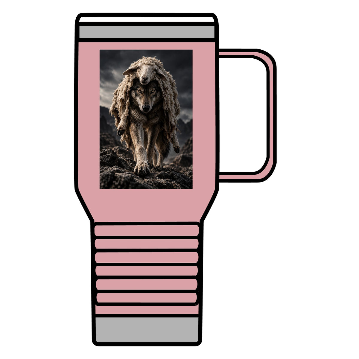 Wolf in Sheep's Clothing - 20oz Insulated Mug