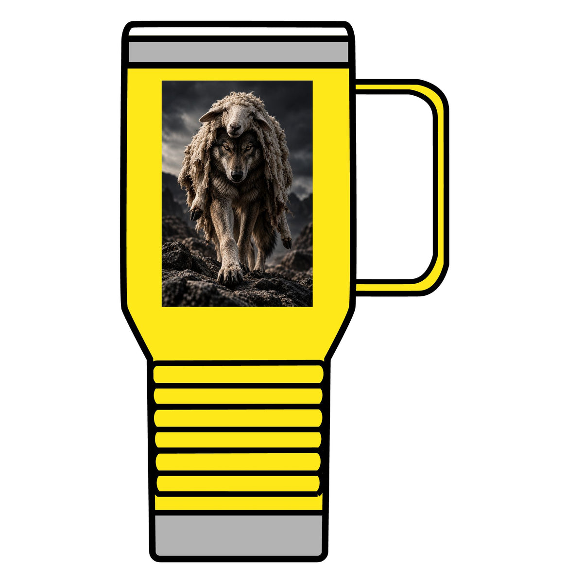 Wolf in Sheep's Clothing - 20oz Insulated Mug