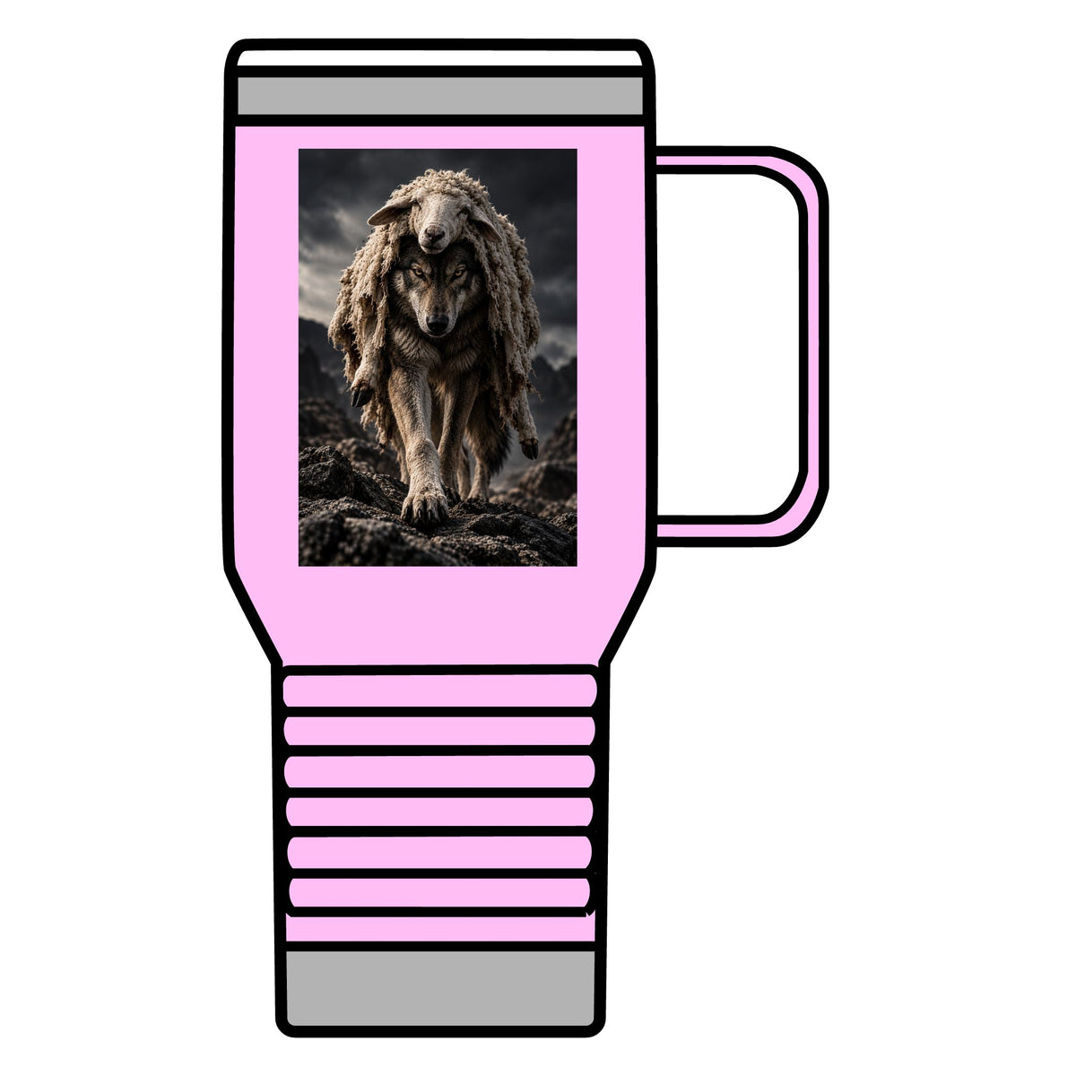 Wolf in Sheep's Clothing - 20oz Insulated Mug