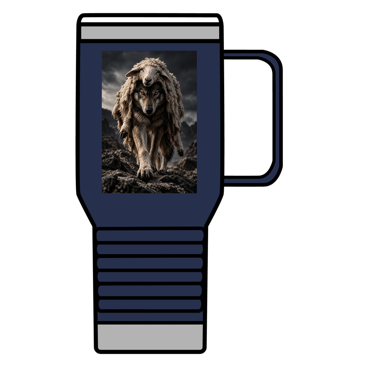 Wolf in Sheep's Clothing - 20oz Insulated Mug