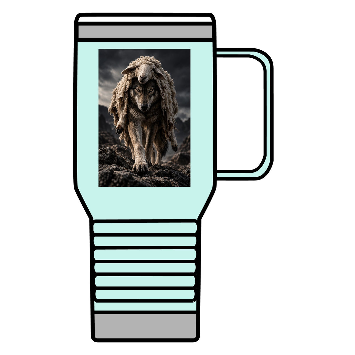Wolf in Sheep's Clothing - 20oz Insulated Mug