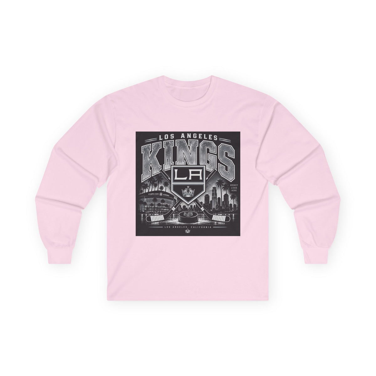 LA Kings Hockey Lives Here - Unisex Ultra Cotton Long Sleeve Tee