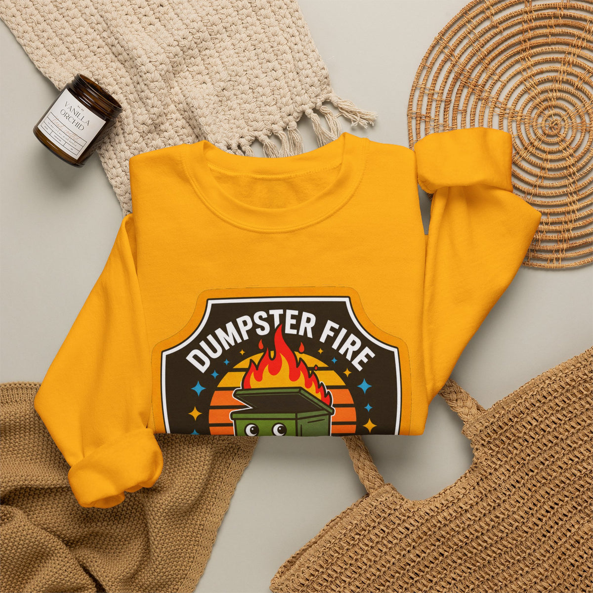 Dumpster Fire Response Team - Crewneck Sweatshirt