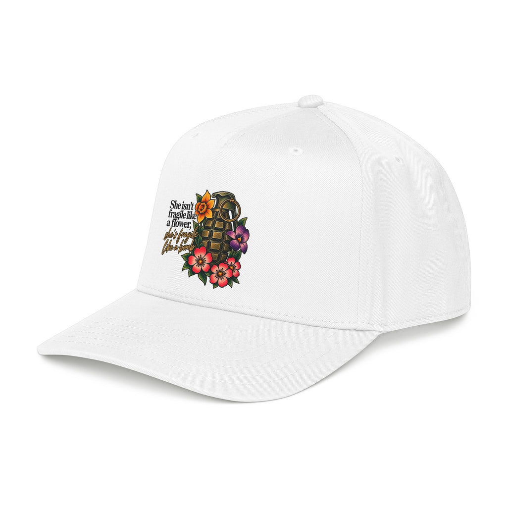Fragile Like a Bomb - Floral Grenade - OTTO Baseball Hat