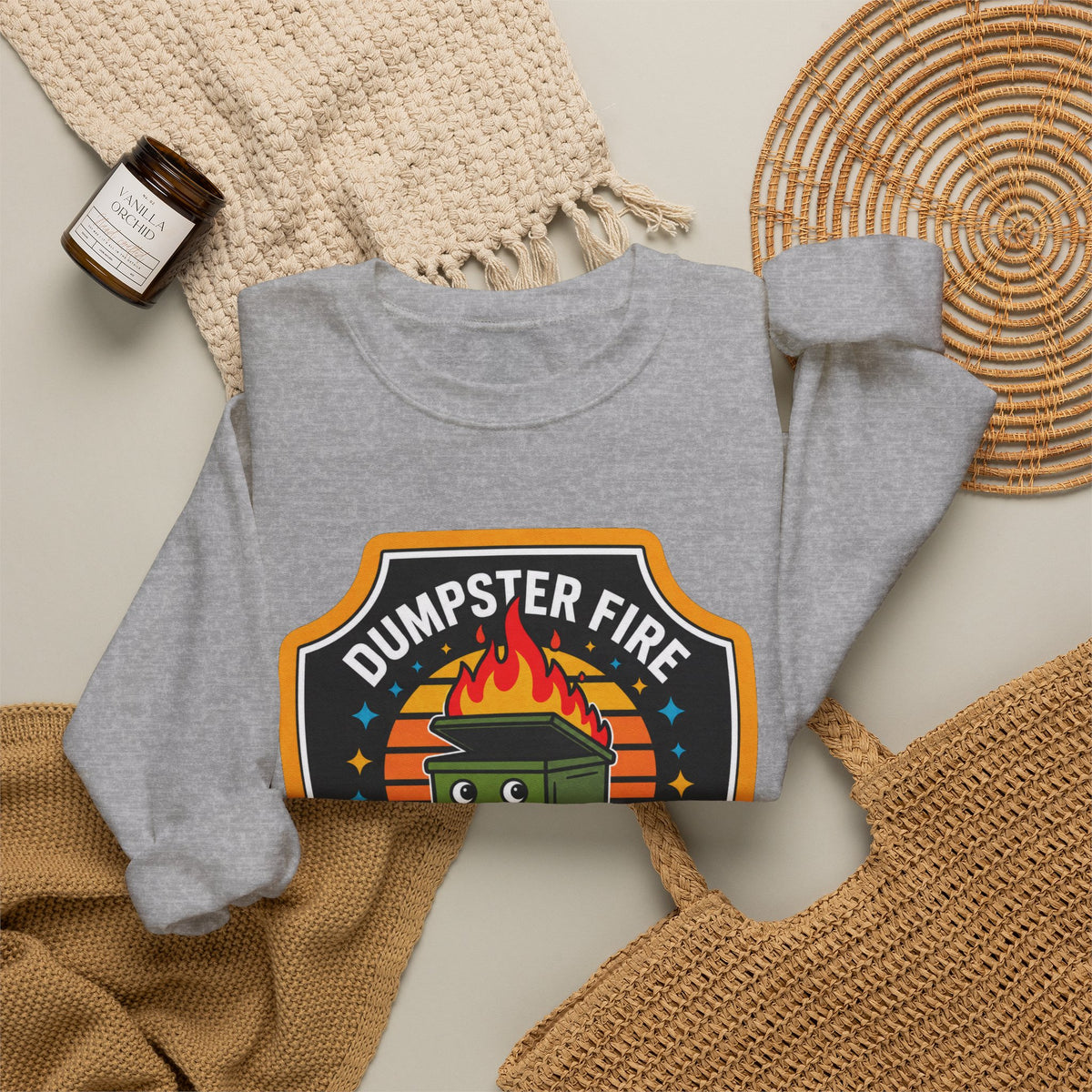 Dumpster Fire Response Team - Crewneck Sweatshirt