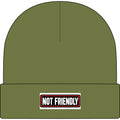 Not Friendly - Service Dog Patch - AS Colour 1107 Cuff Beanie