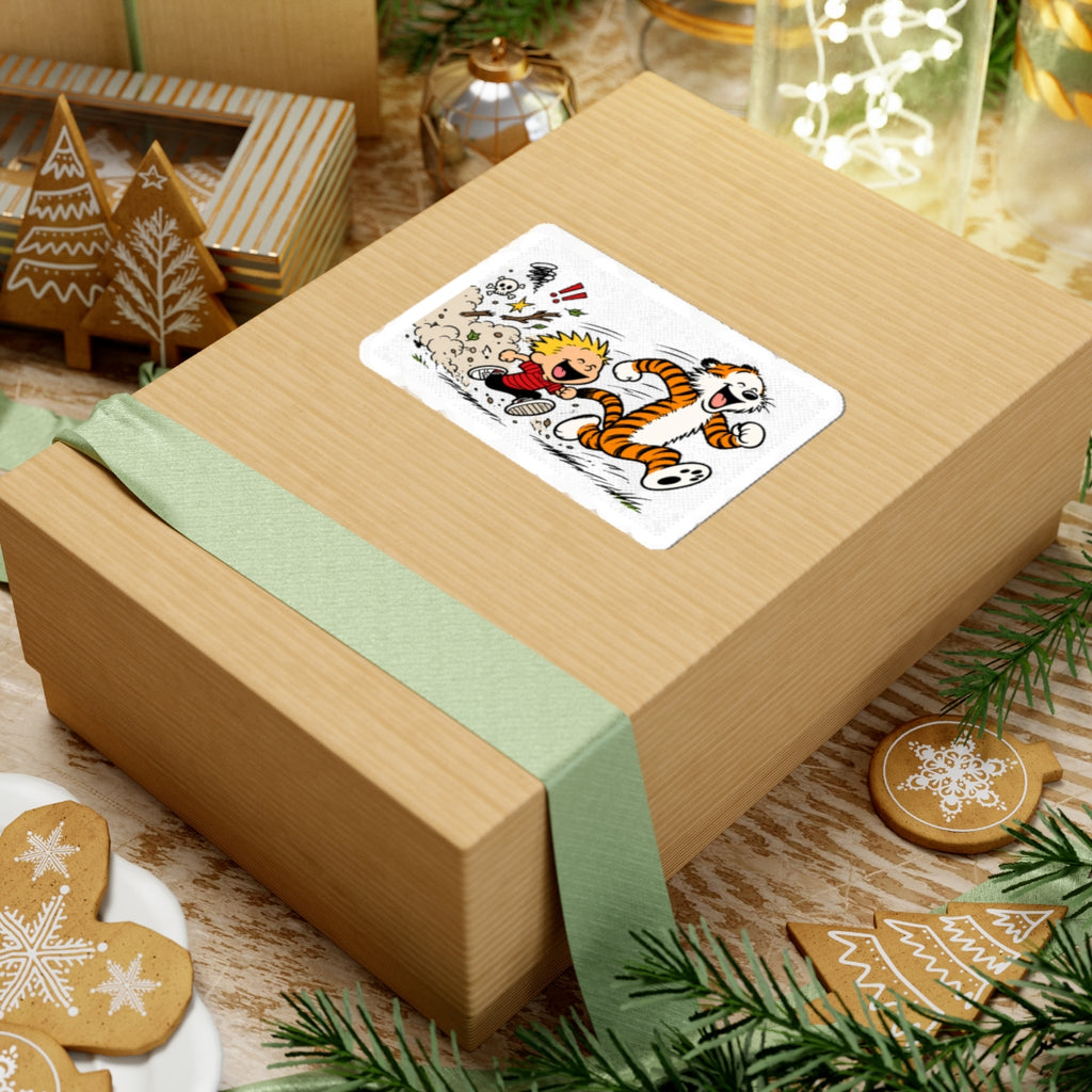 Calvin and Hobbes Adventure - Kiss-Cut Sticker