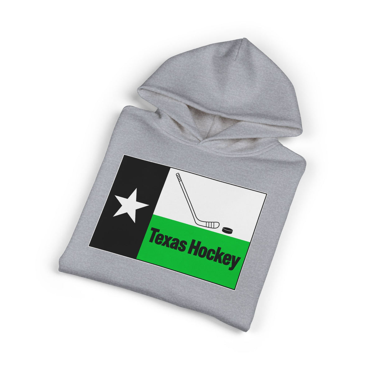 Texas Hockey Flag - Hoodie