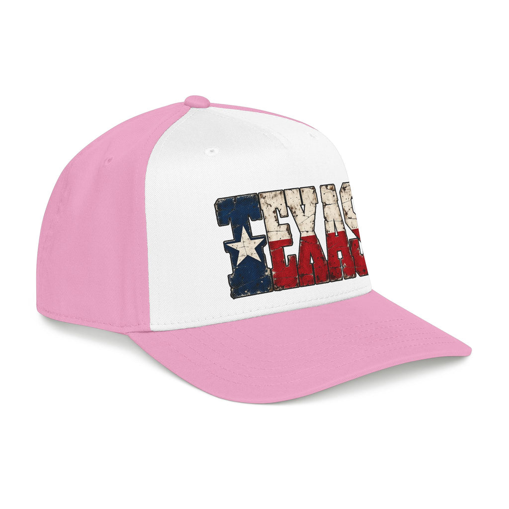 Texas Flag Block Letters - OTTO Baseball Hat