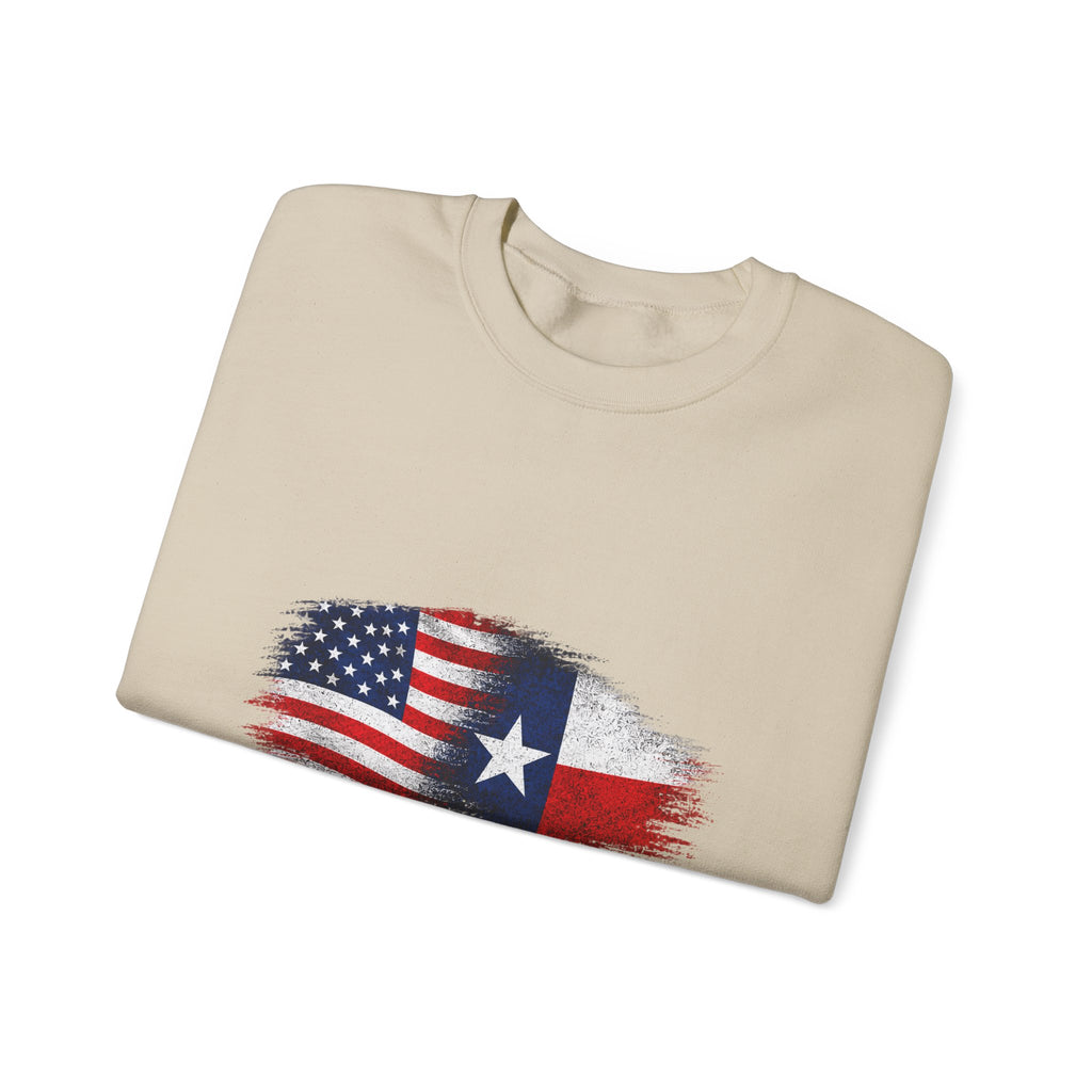 American by Birth, Texan by Choice - Crewneck Sweatshirt