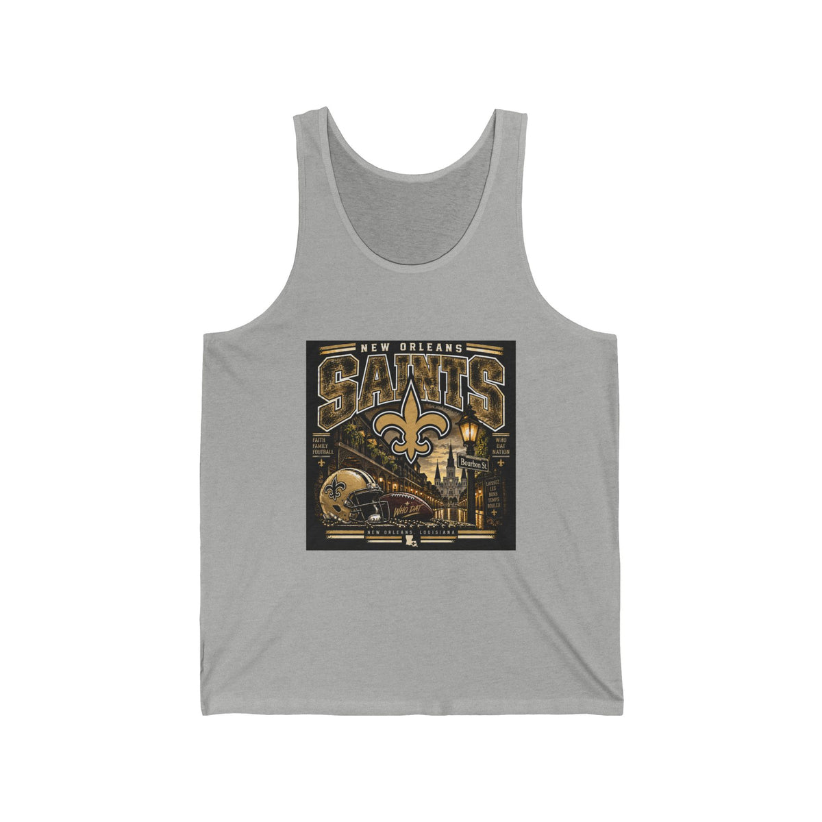 Saints Nation Glory Tee - Athletic Tank