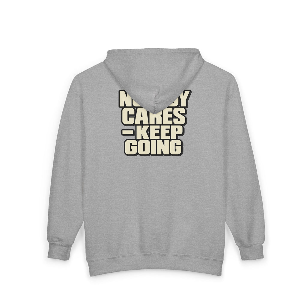 Nobody Cares - Keep Going - Full-Zip Hooded Sweatshirt