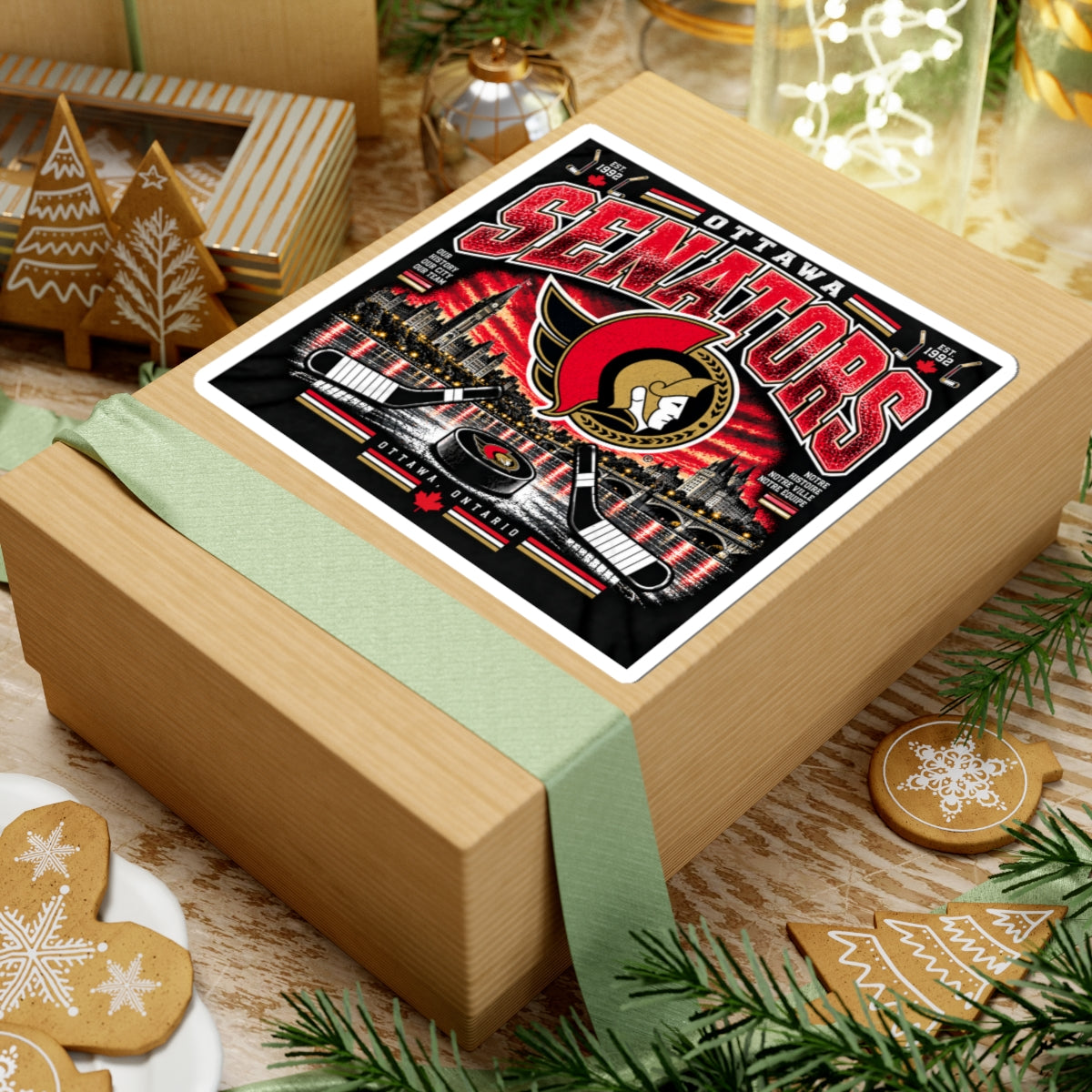 Ottawa Senators - Kiss-Cut Sticker