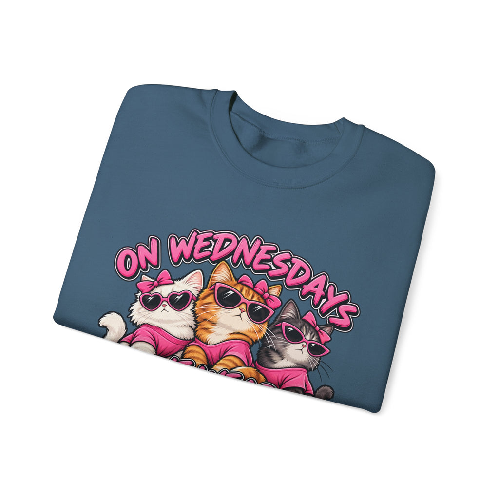On Wednesdays We Wear Pink - Crewneck Sweatshirt