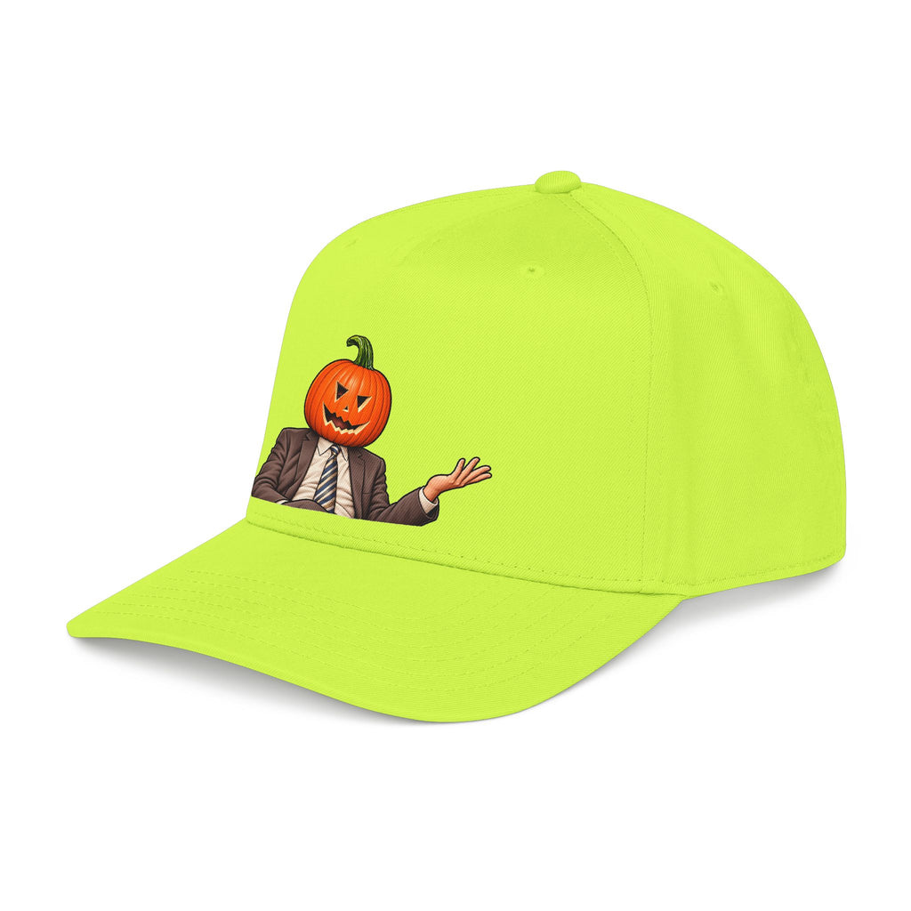 Pumpkin Head Office Cartoon - OTTO Baseball Hat