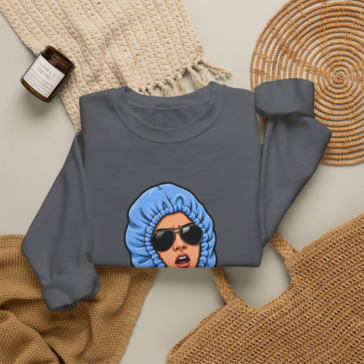 She Doesn't Even Go Here - Crewneck Sweatshirt