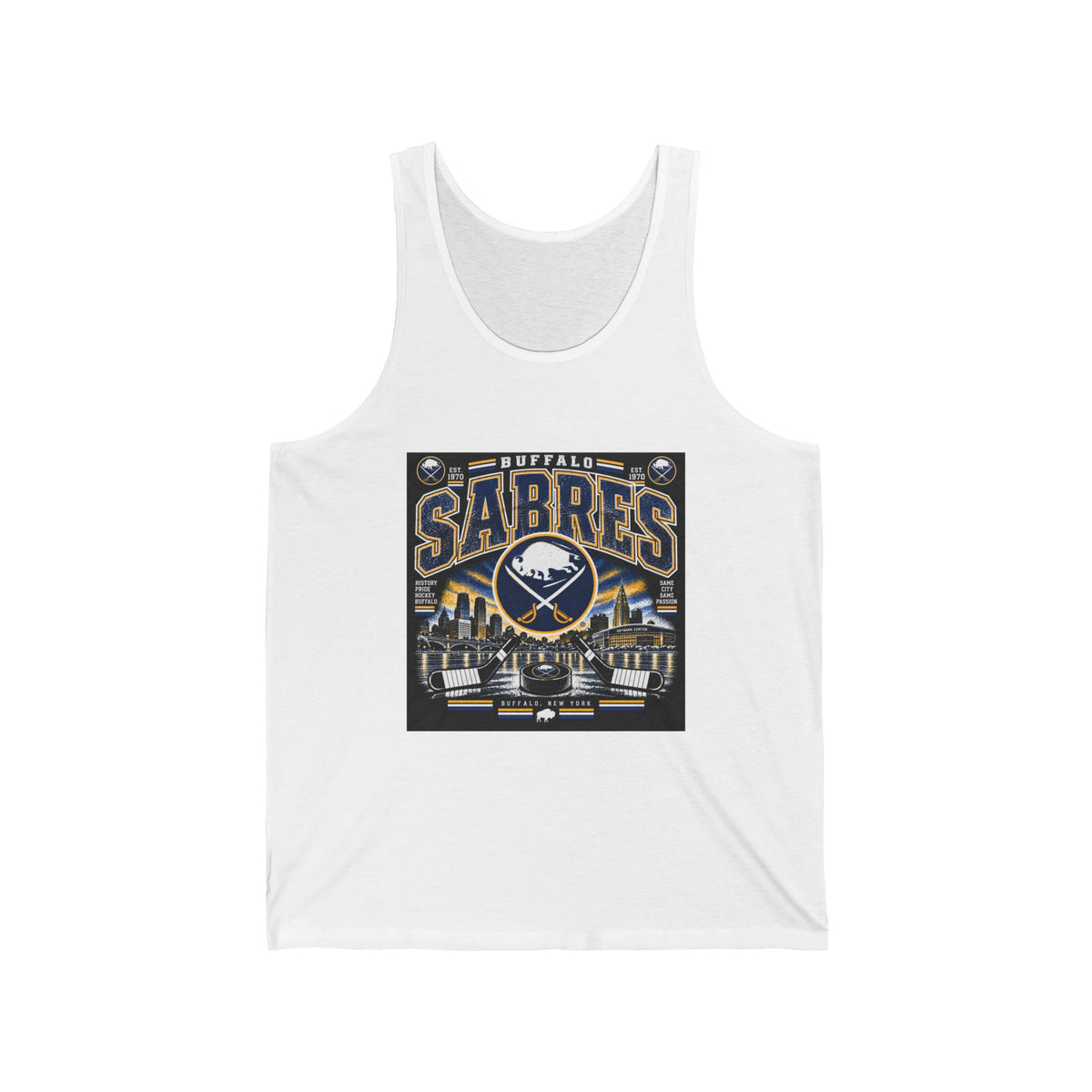 Buffalo Sabres Heritage Shield - Athletic Tank