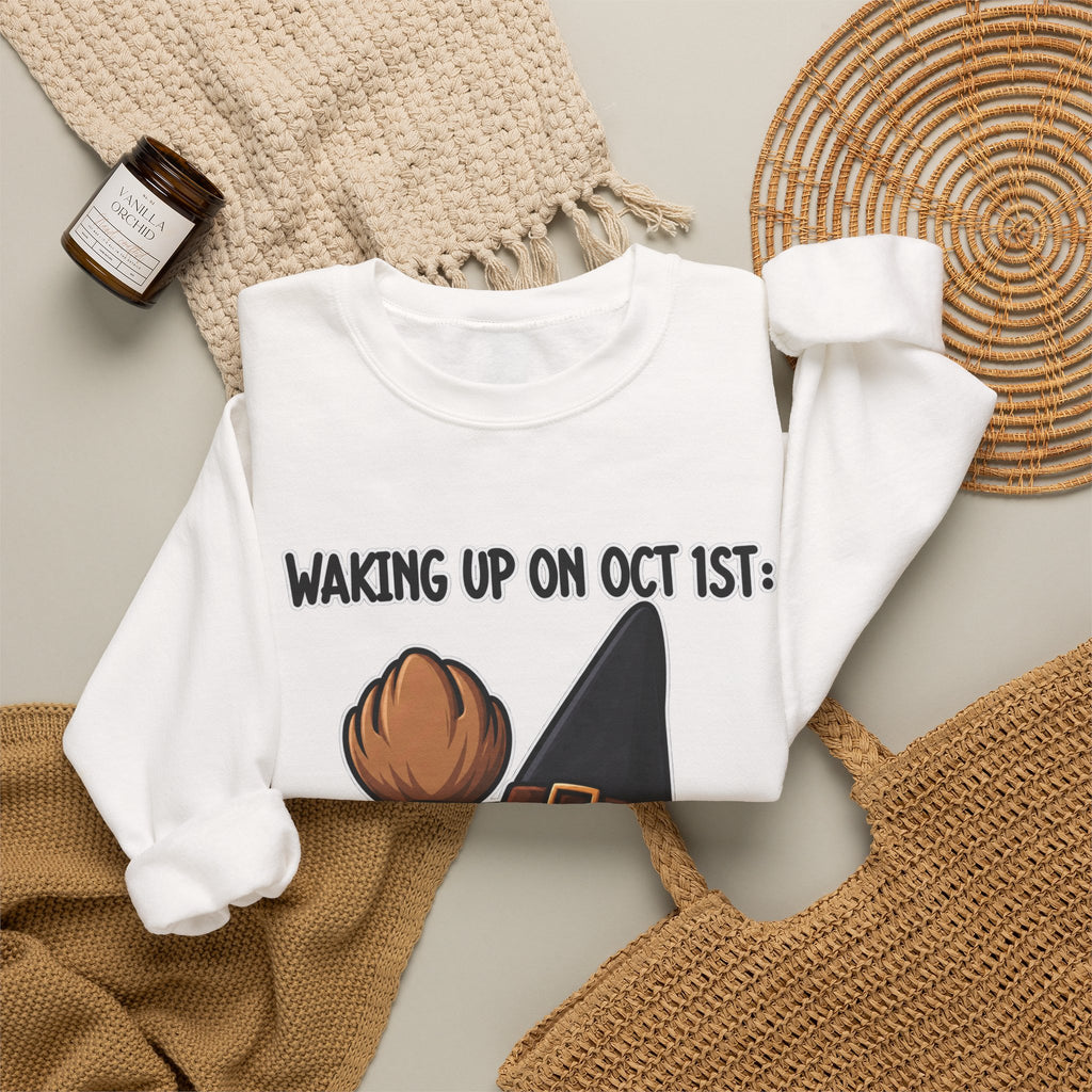 Waking Up On Oct 1st - Crewneck Sweatshirt