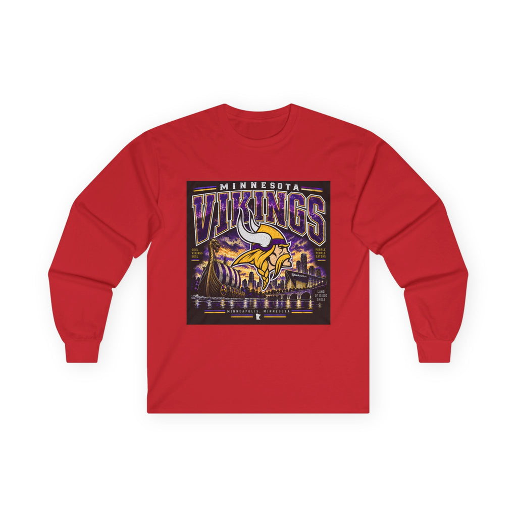 Vikings Legacy Design - Unisex Ultra Cotton Long Sleeve Tee