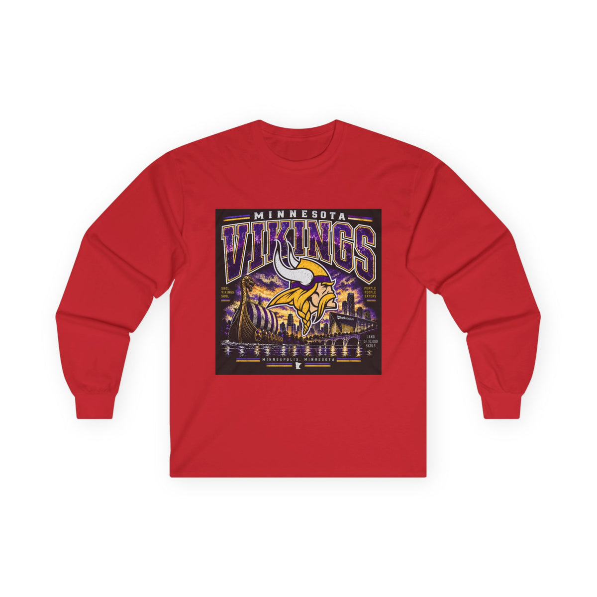 Vikings Legacy Design - Unisex Ultra Cotton Long Sleeve Tee