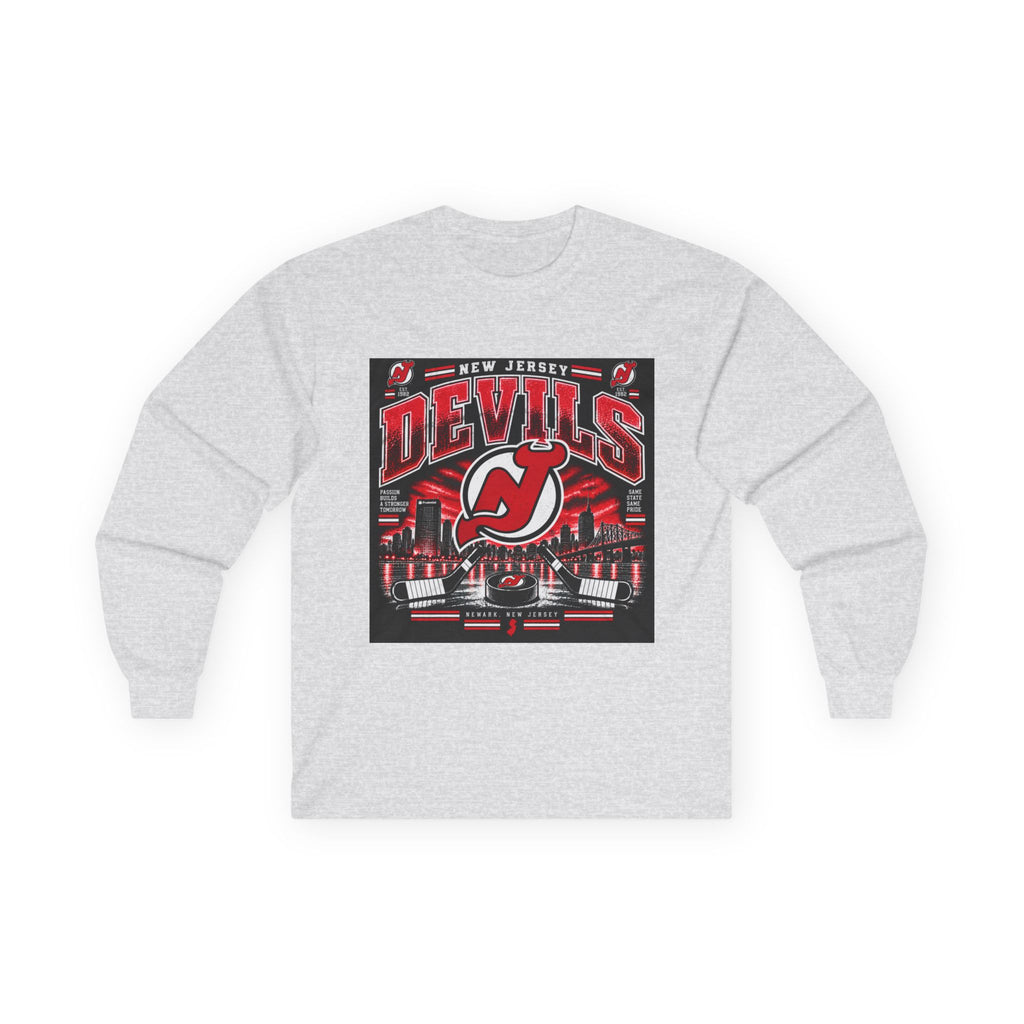 New Jersey Devils - Unisex Ultra Cotton Long Sleeve Tee