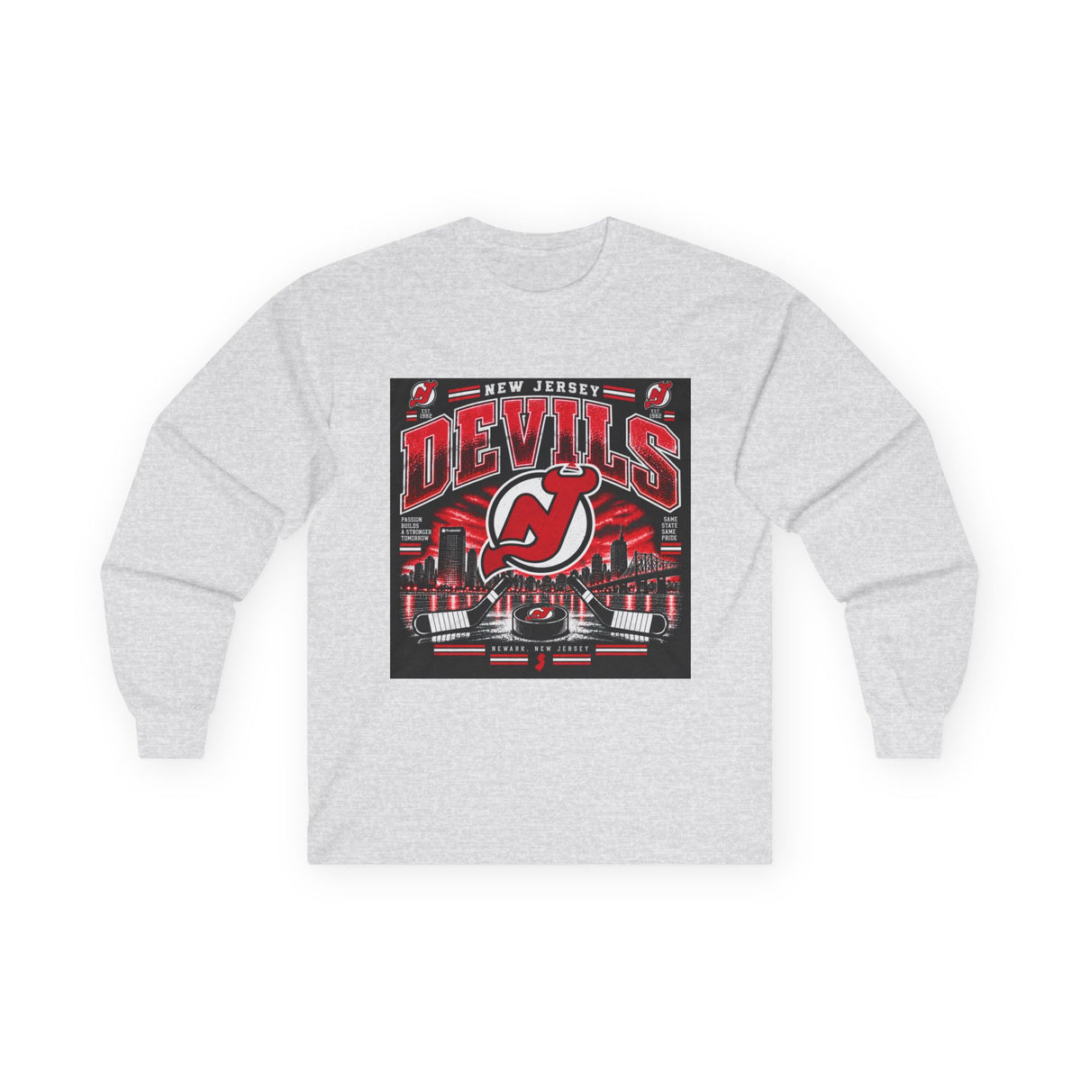 New Jersey Devils - Unisex Ultra Cotton Long Sleeve Tee