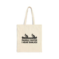 Paddle Faster Banjos - Canvas Tote