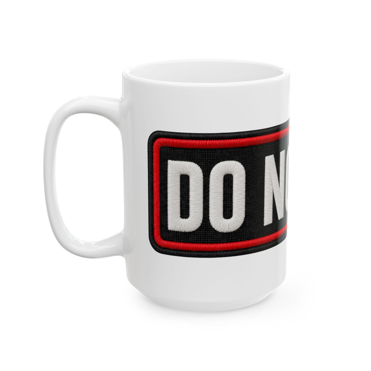 Do Not Pet - Service Dog Patch - Ceramic Mug 11oz and 15oz