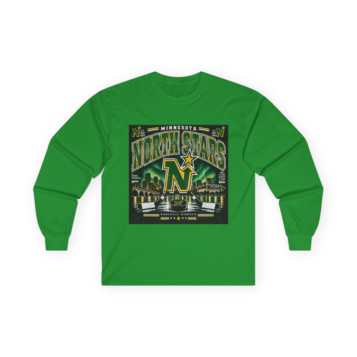 Minnesota North Stars Classic - Unisex Ultra Cotton Long Sleeve Tee