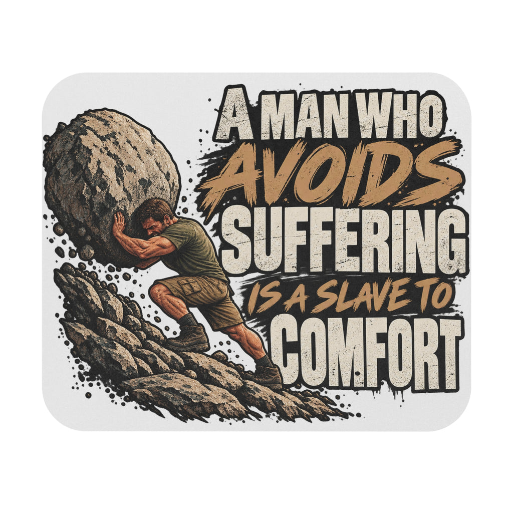 A Man Who Avoids Suffering - Mouse Pad