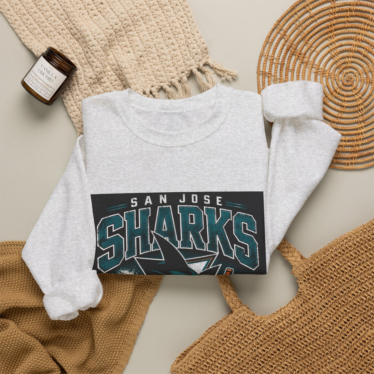 San Jose Sharks - Crewneck Sweatshirt