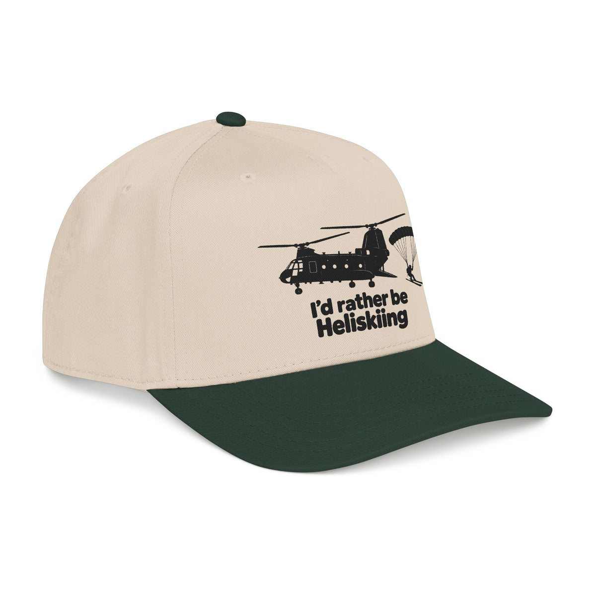 Id Rather Be Heliskiing - OTTO Baseball Hat