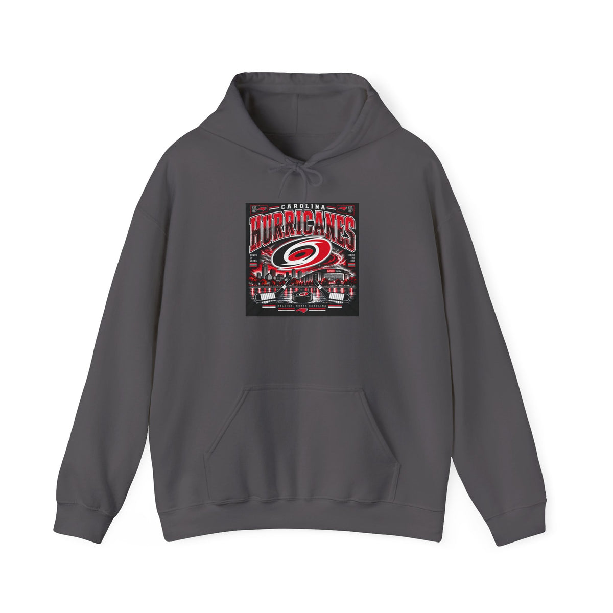 Carolina Hurricanes Skyline - Hoodie