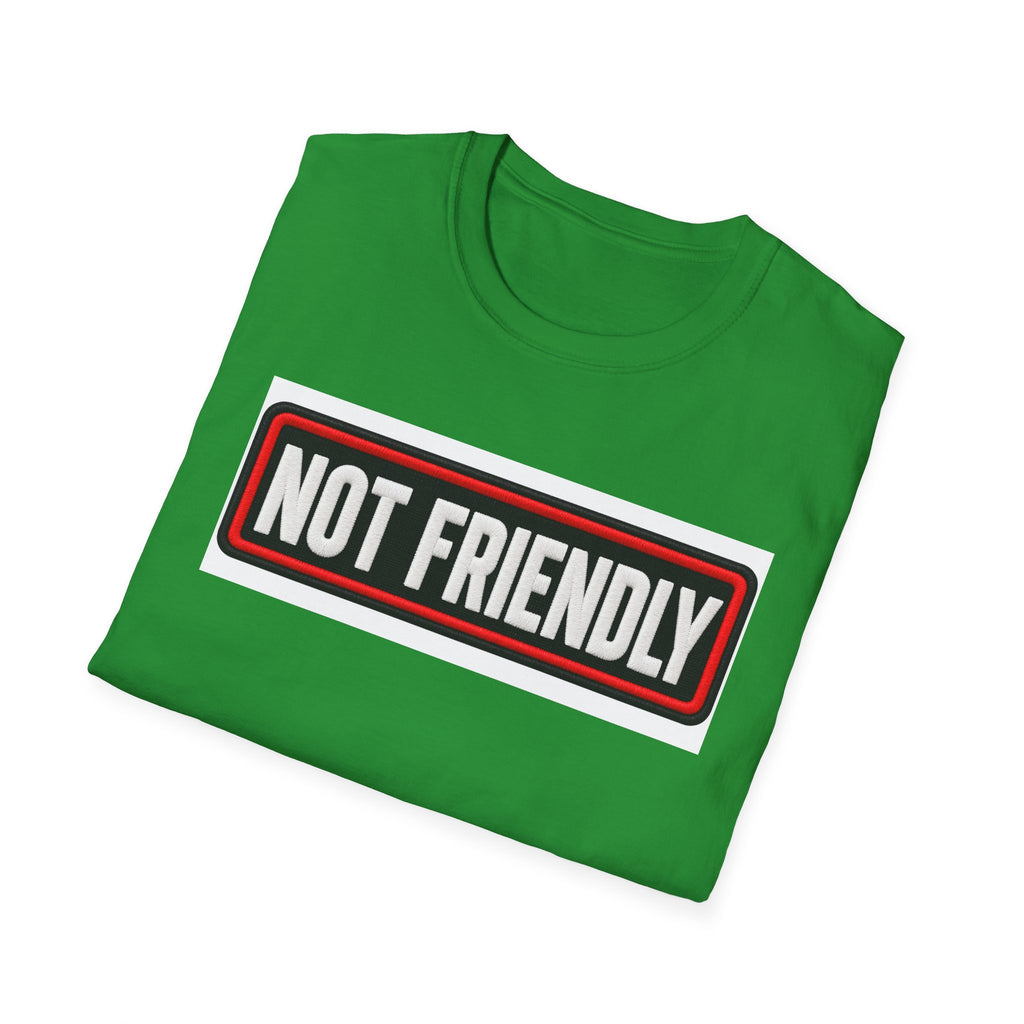 Not Friendly - Service Dog Patch - Classic Tee