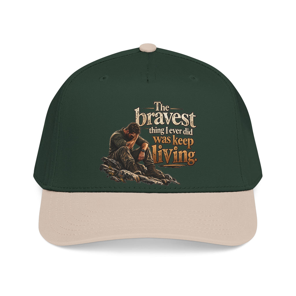 The Bravest Thing I Ever Did Was Keep Living - OTTO Baseball Hat