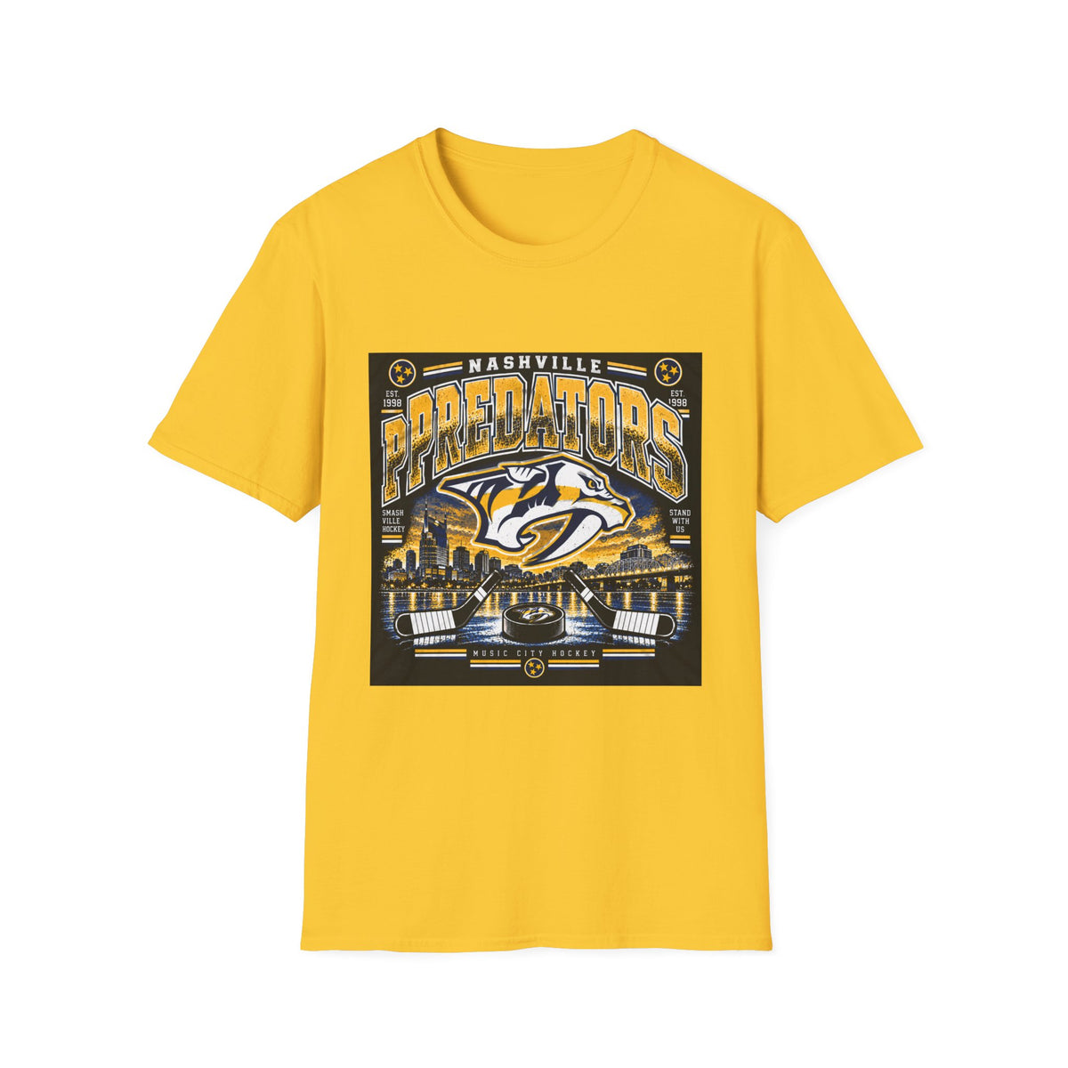 Nashville Predators Music City - Classic Tee