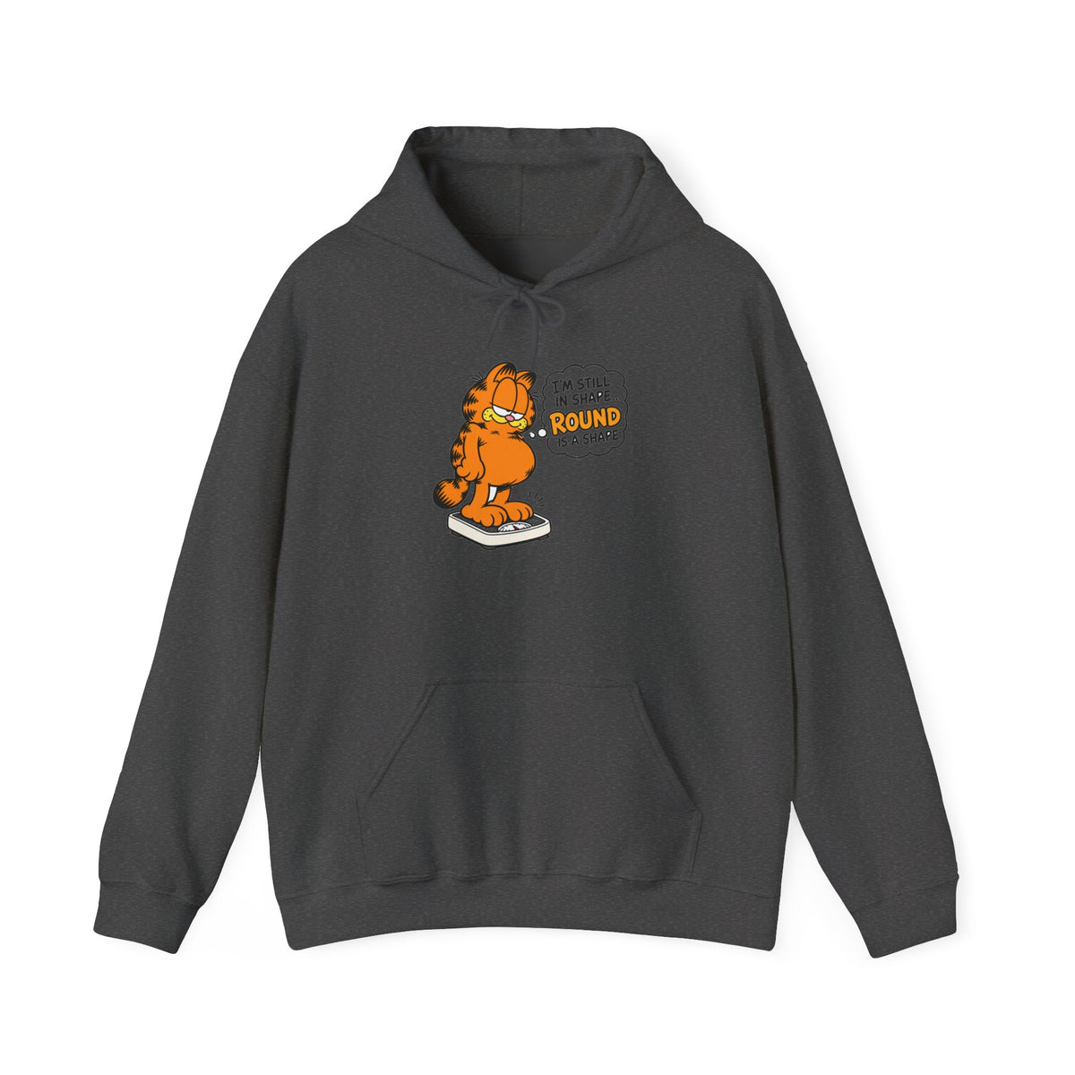 Round Shape Garfield - Hoodie