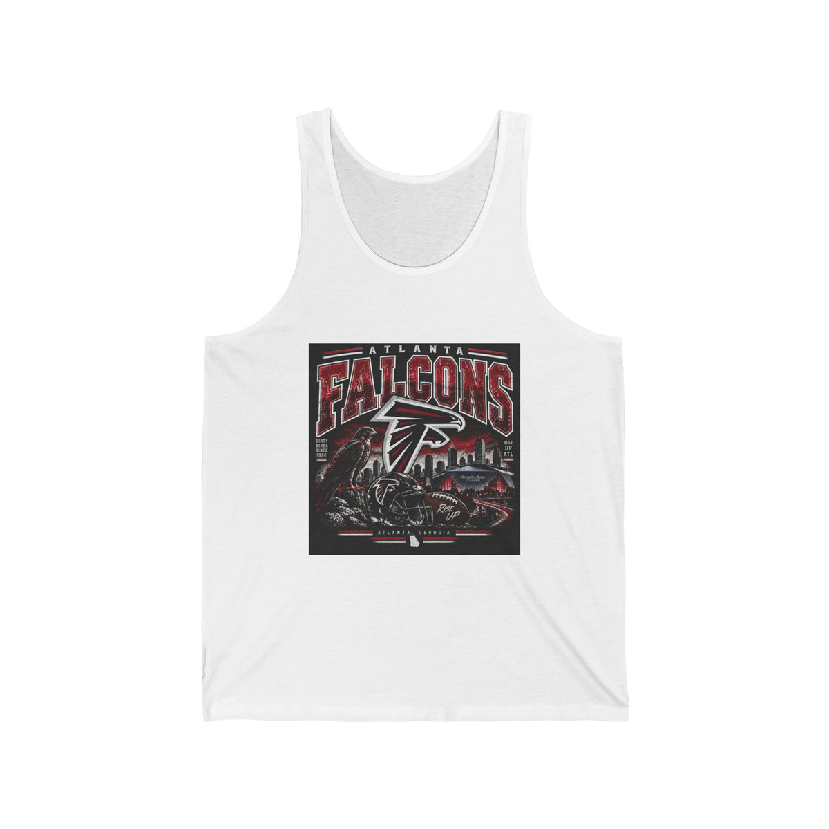 Atlanta Falcons Rise Up - Athletic Tank