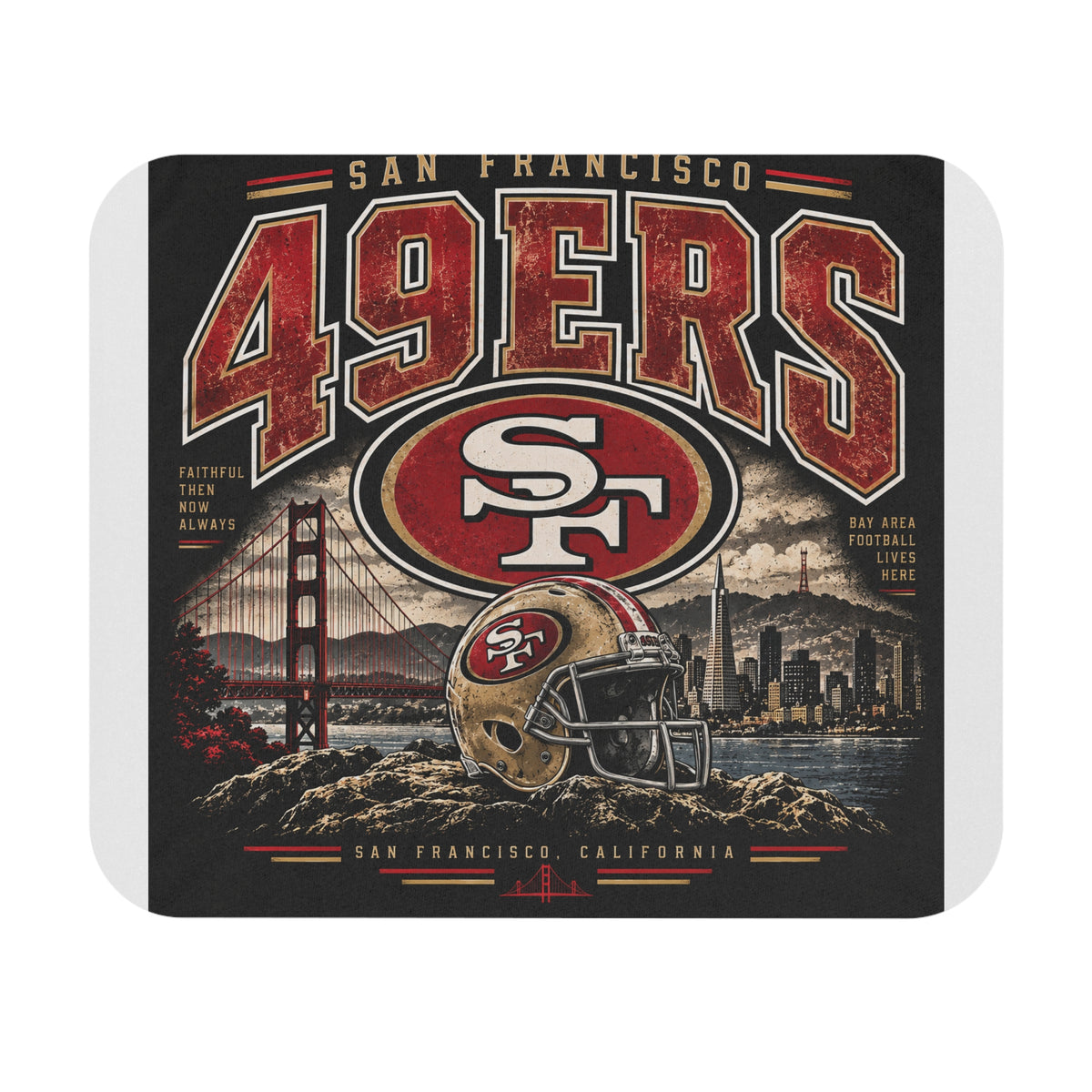 49ers Bay Area Pride - Mouse Pad