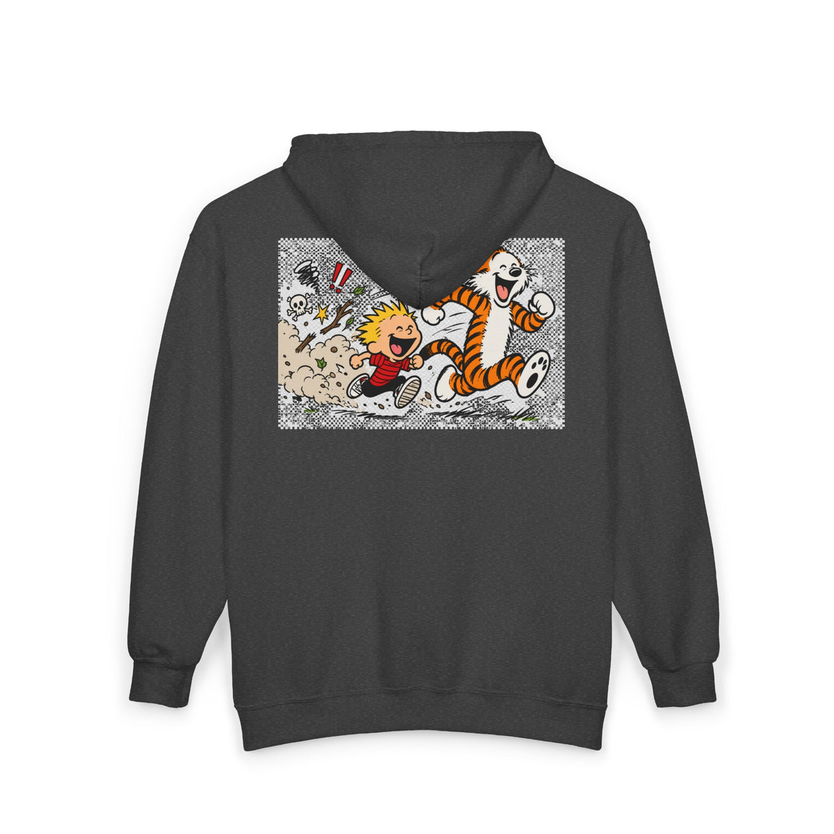 Calvin and Hobbes Adventure - Full-Zip Hooded Sweatshirt