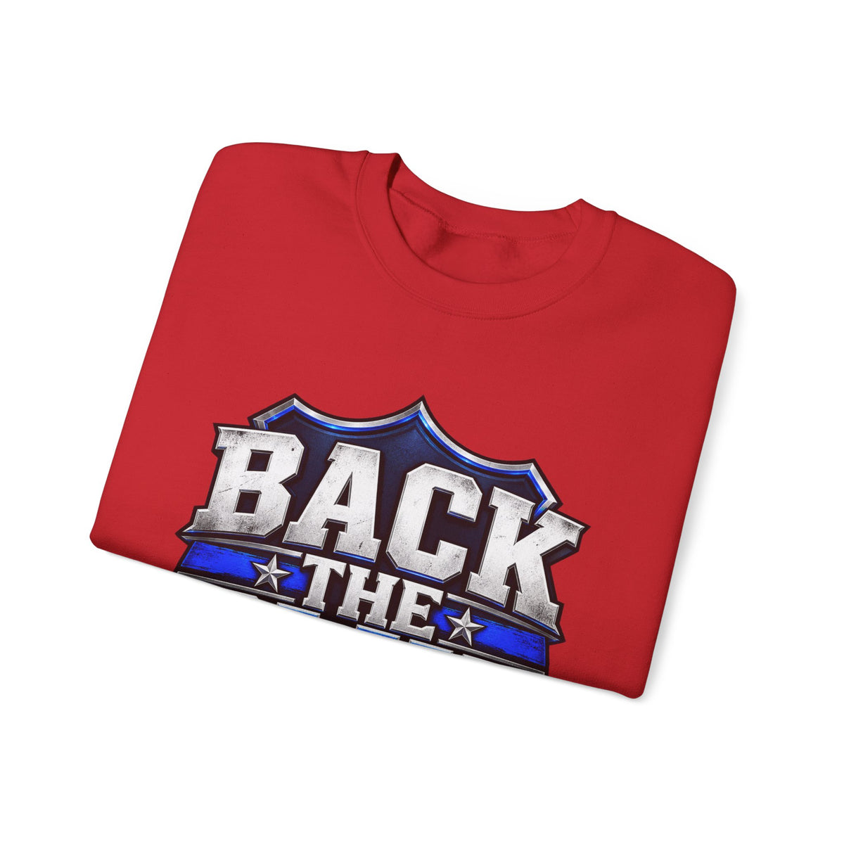 Back the Blue Shield - Crewneck Sweatshirt