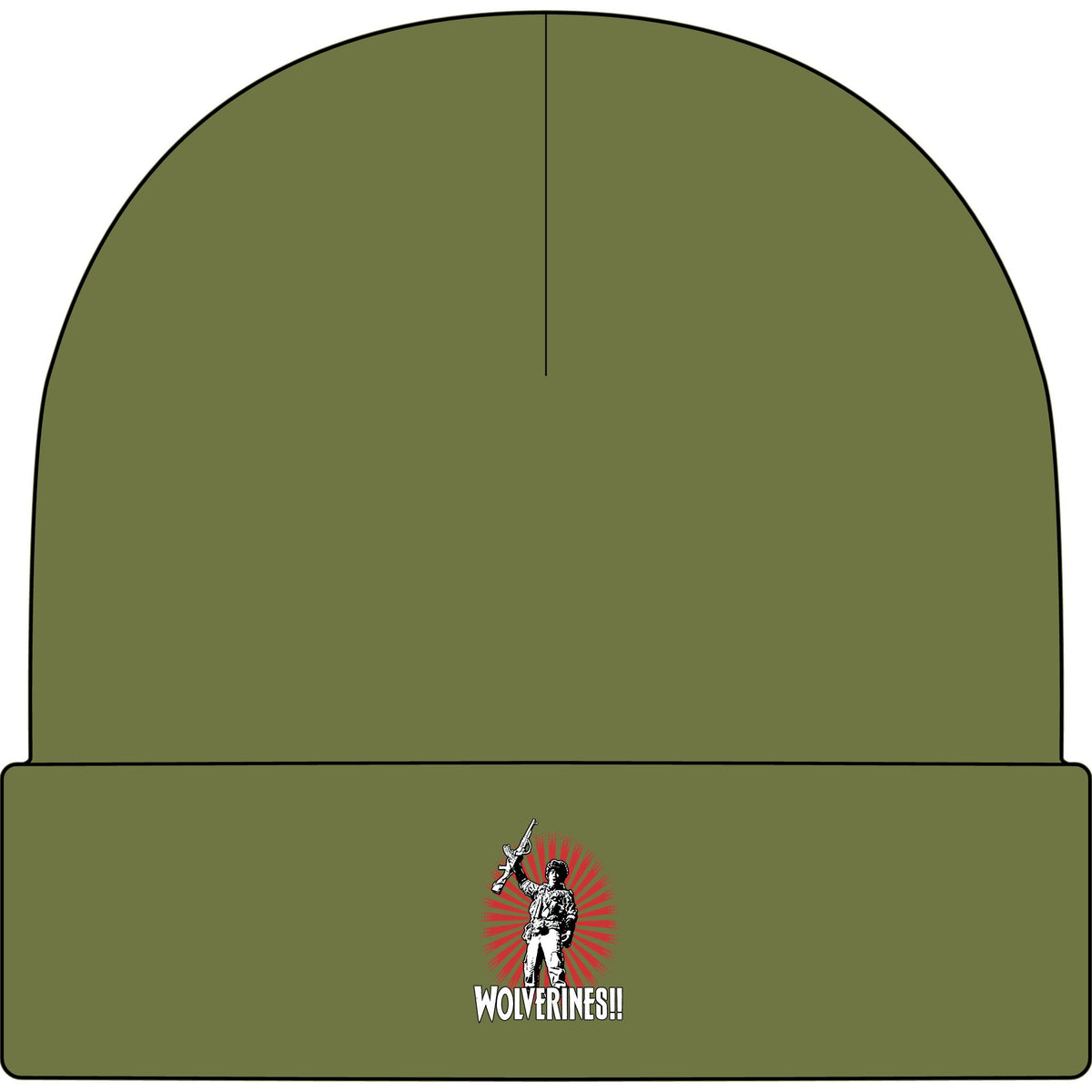 Wolverines - AS Colour 1107 Cuff Beanie