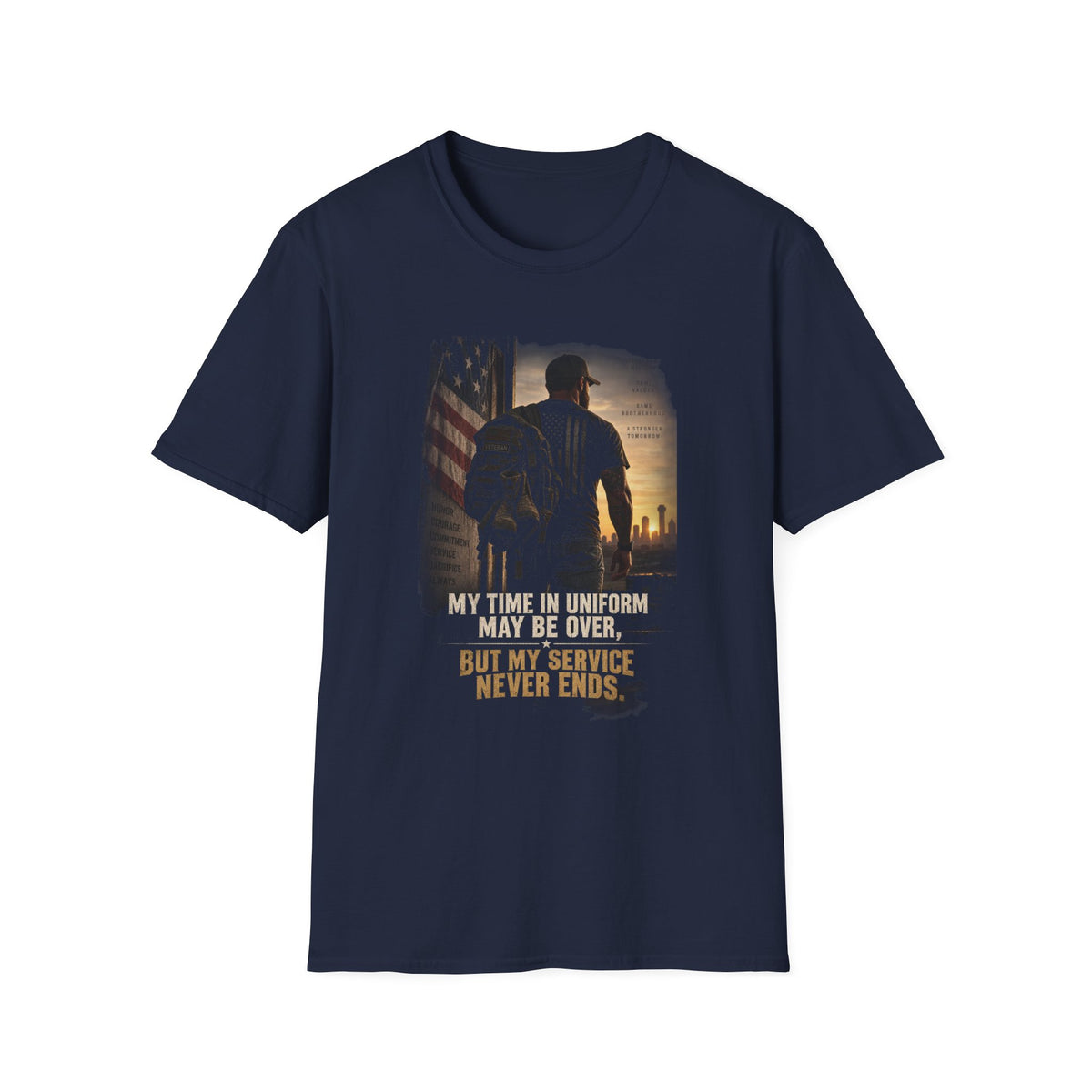 Service Never Ends - Classic Tee