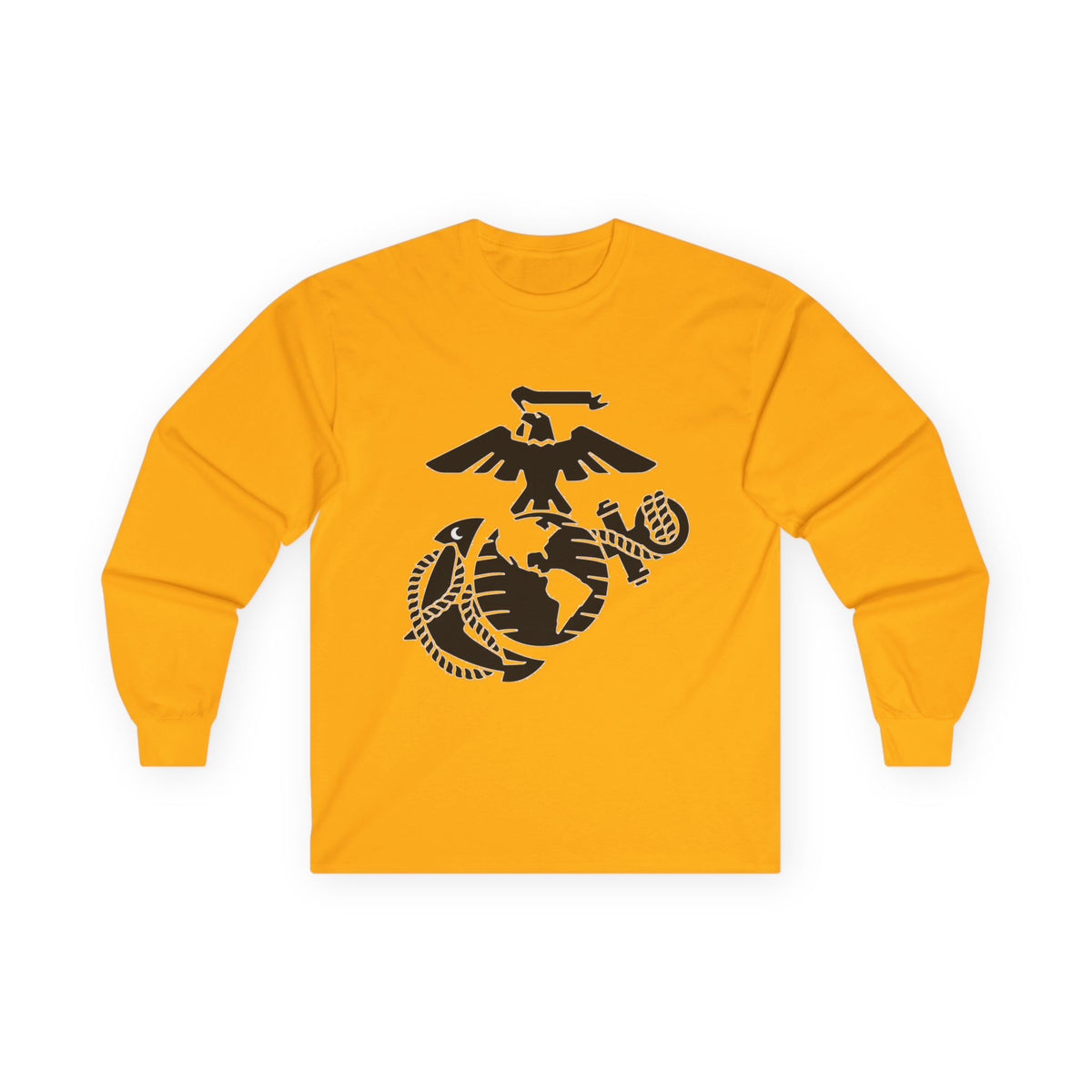 Eagle, Globe & Anchor Emblem - Unisex Ultra Cotton Long Sleeve Tee