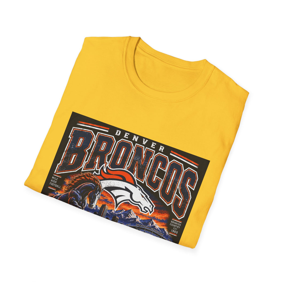 Denver Broncos Mile High Pride - Classic Tee