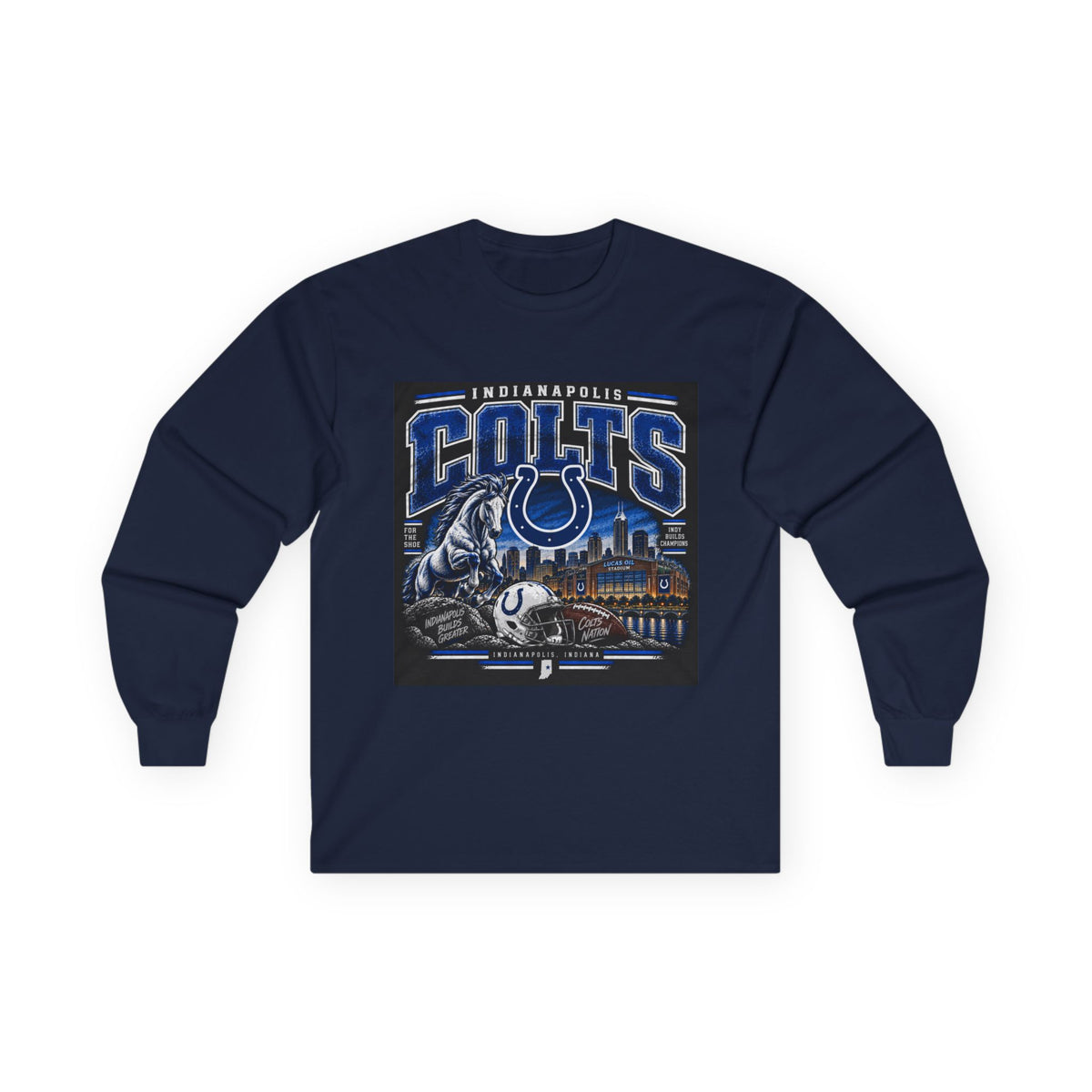 Colts Nation Indianapolis - Unisex Ultra Cotton Long Sleeve Tee